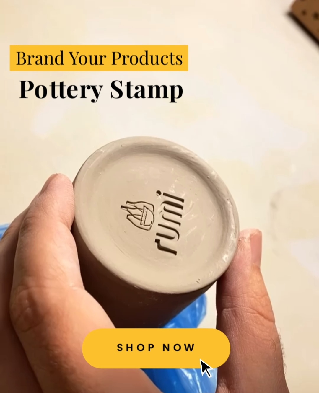 Acrylic Pottery Stamp